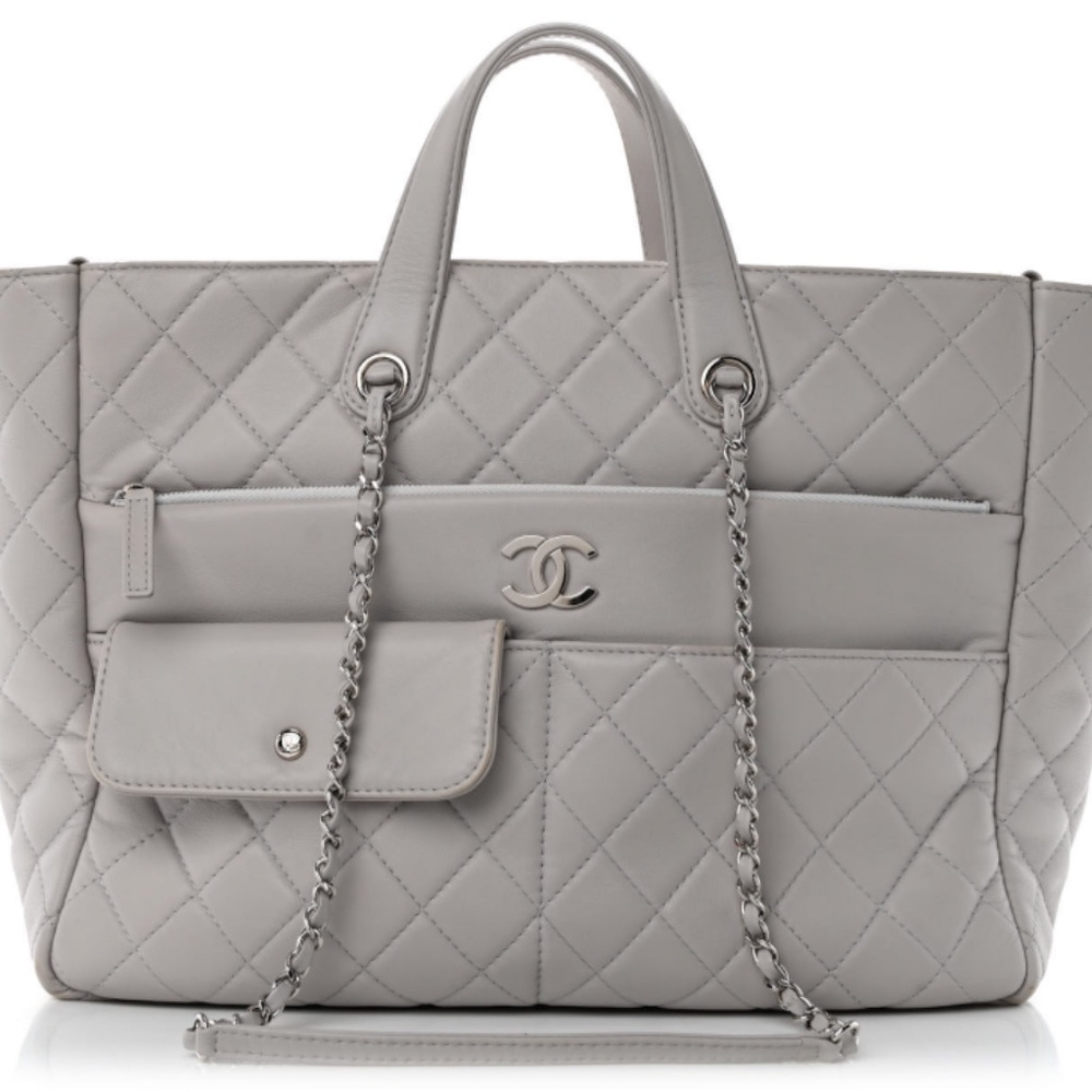 Chanel Ultra Pocket Shopping Tote Large